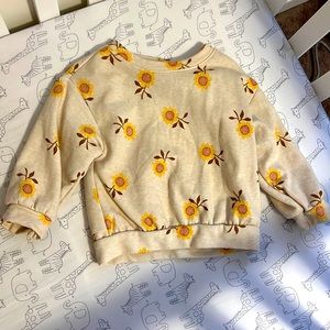 Old Navy 2T Sunflower sweater